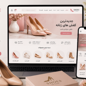طراحی سایت فروش کفش